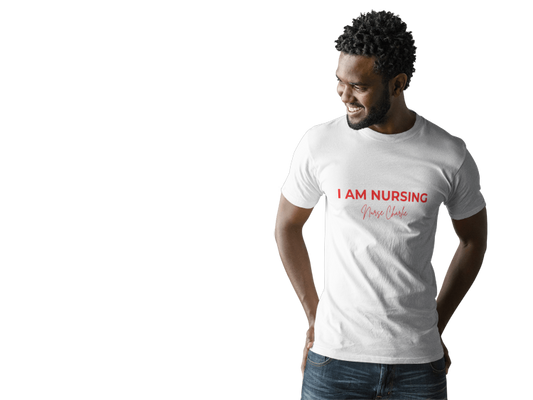 I AM NURSING T-Shirt Logo-Red