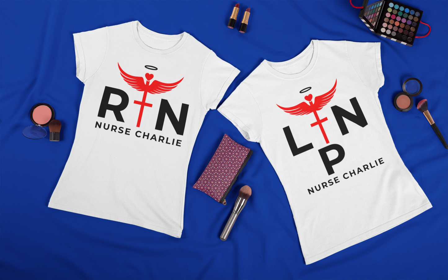 RN Collective T-Shirt Logo-Black/Red