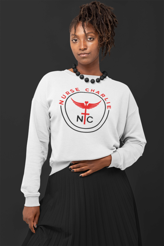 Signature Collection Sweater Logo-Red/Black