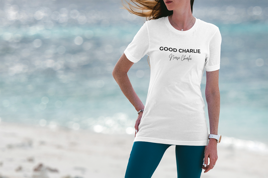 Good Charlie T-Shirt Logo-Black