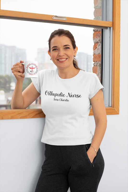 Orthopedic Nurse T-Shirt Logo-Black